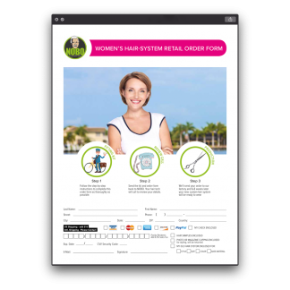 Women’s Hair System Order Form